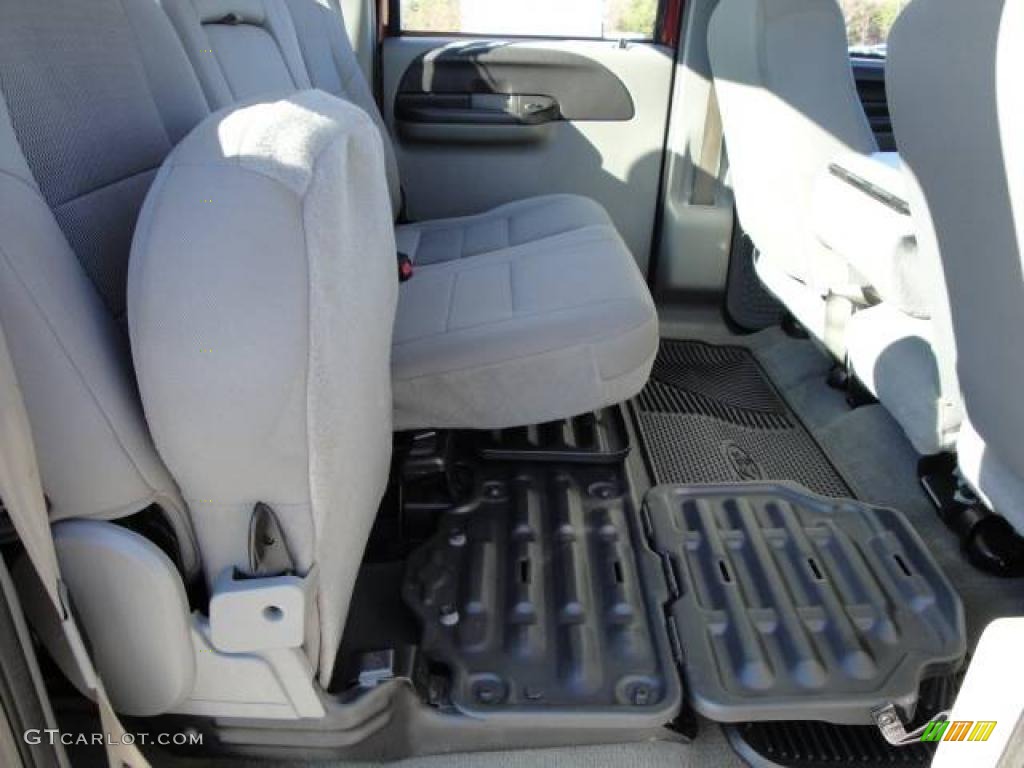 2007 F250 Super Duty XLT Crew Cab 4x4 - Dark Toreador Red Metallic / Medium Flint photo #21