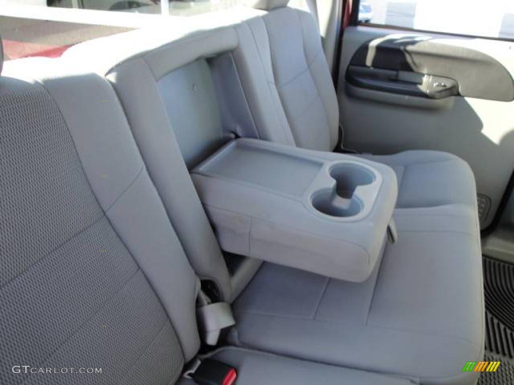 2007 F250 Super Duty XLT Crew Cab 4x4 - Dark Toreador Red Metallic / Medium Flint photo #22
