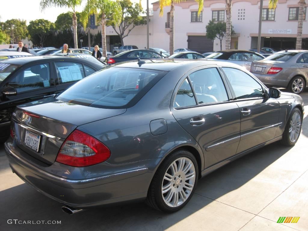 2008 E 350 Sedan - Flint Grey Metallic / Ash photo #2