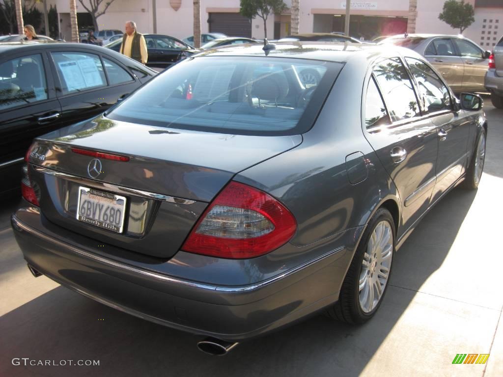 2008 E 350 Sedan - Flint Grey Metallic / Ash photo #3