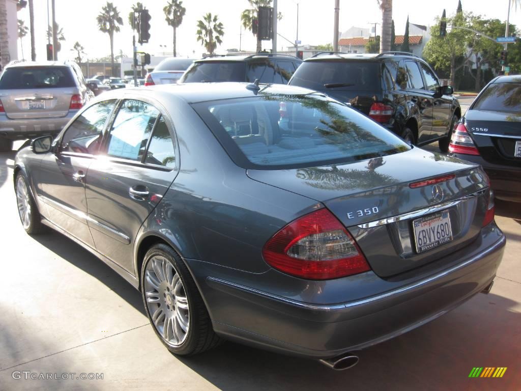 2008 E 350 Sedan - Flint Grey Metallic / Ash photo #4