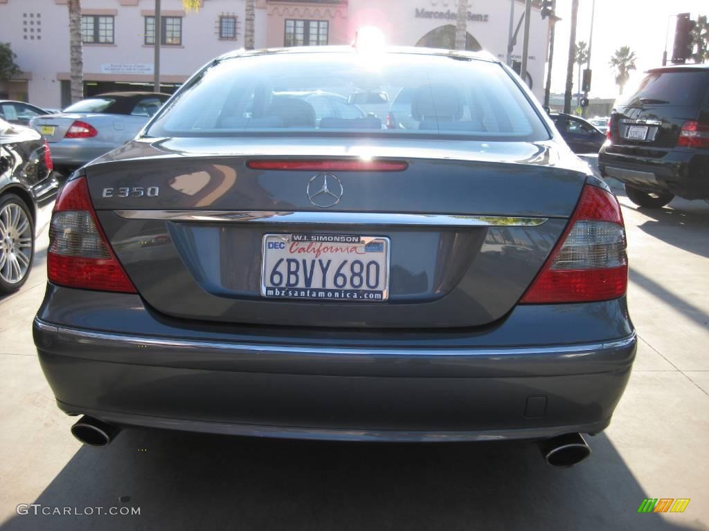2008 E 350 Sedan - Flint Grey Metallic / Ash photo #7