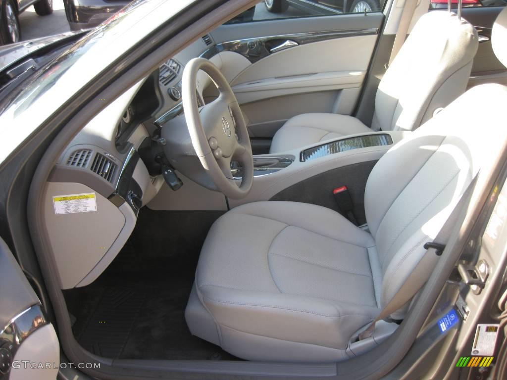 2008 E 350 Sedan - Flint Grey Metallic / Ash photo #21
