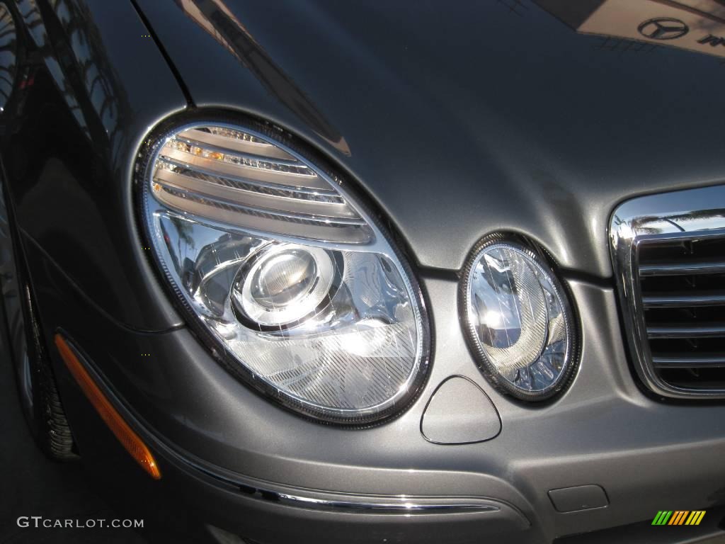 2008 E 350 Sedan - Flint Grey Metallic / Ash photo #25