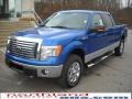 Blue Flame Metallic - F150 XLT SuperCrew 4x4 Photo No. 2