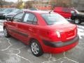 2008 Tropical Red Kia Rio LX Sedan  photo #4