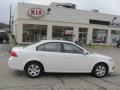 2009 Clear White Kia Optima LX  photo #2