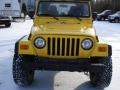 2006 Solar Yellow Jeep Wrangler X 4x4  photo #13