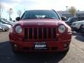 2007 Inferno Red Crystal Pearlcoat Jeep Compass Sport 4x4  photo #2