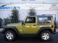 Rescue Green Metallic - Wrangler X 4x4 Photo No. 1