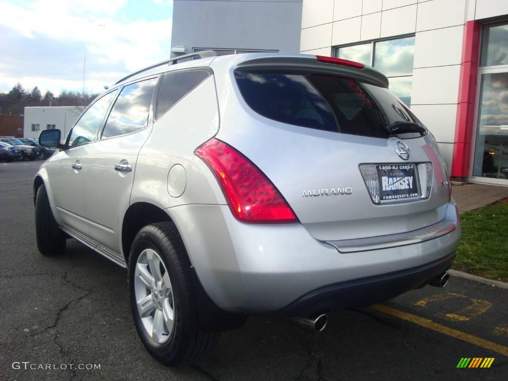 2006 Murano S AWD - Brilliant Silver Metallic / Charcoal photo #8