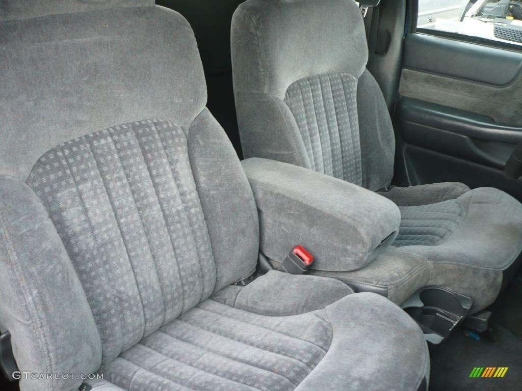 2001 S10 LS Extended Cab 4x4 - Indigo Blue Metallic / Graphite photo #8