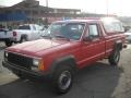 1987 Colorado Red Jeep Comanche Regular Cab  photo #16