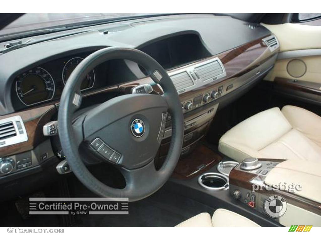 2006 7 Series 750Li Sedan - Barbera Red Metallic / Black/Cream Beige photo #13
