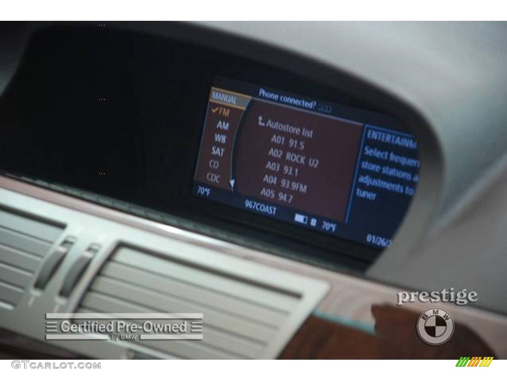 2006 7 Series 750Li Sedan - Barbera Red Metallic / Black/Cream Beige photo #16