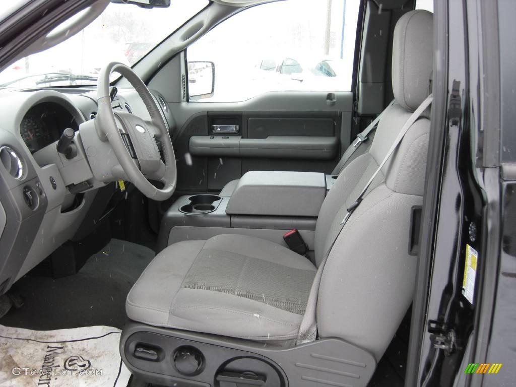 2006 F150 XLT SuperCab 4x4 - Black / Medium/Dark Flint photo #7