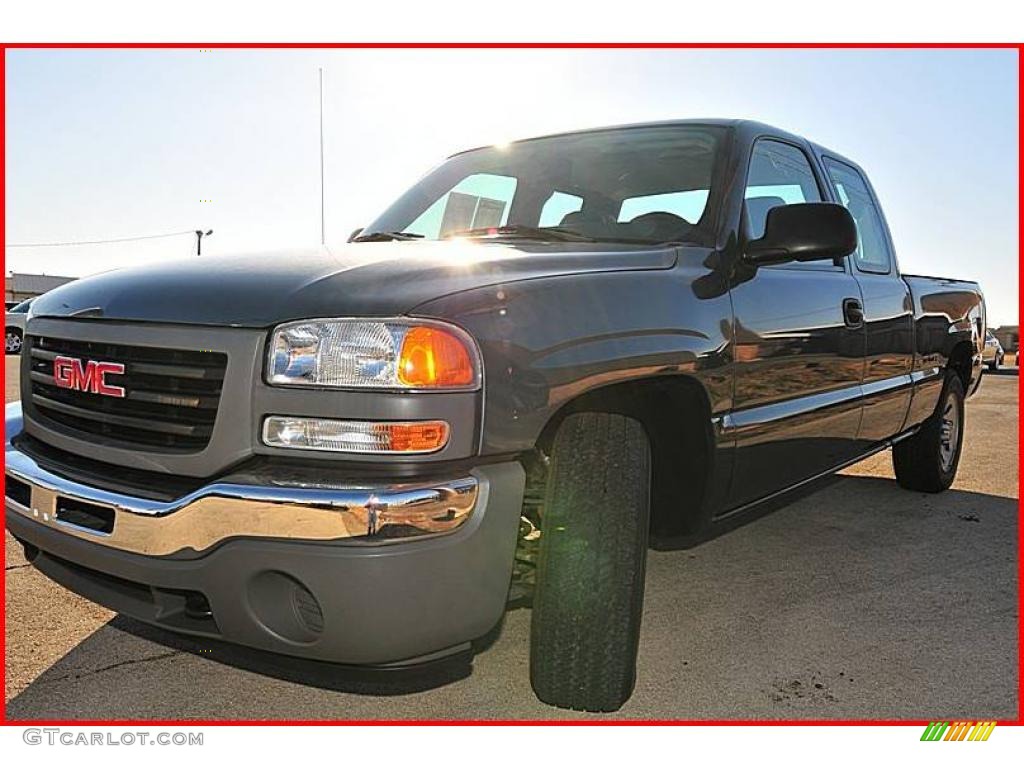 Stealth Gray Metallic GMC Sierra 1500