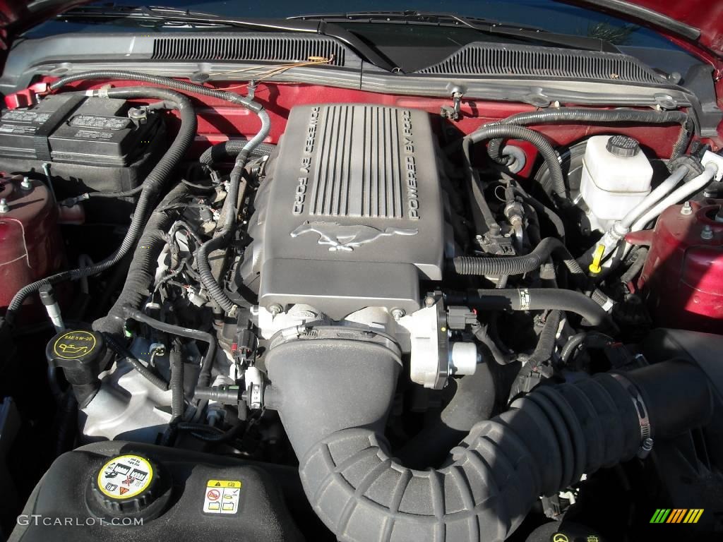 2007 Mustang GT Premium Coupe - Redfire Metallic / Medium Parchment photo #11