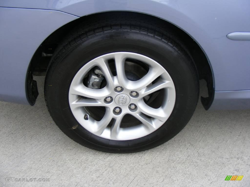 2007 Solara SE Coupe - Cosmic Blue Metallic / Ivory photo #15