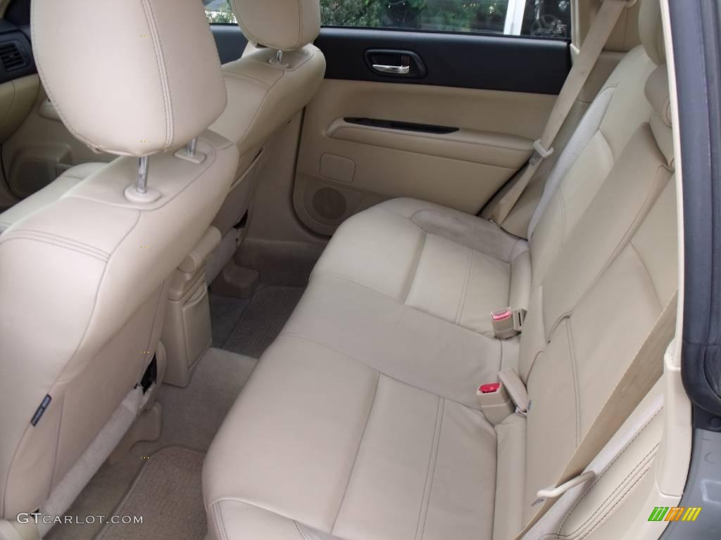 2006 Forester 2.5 X L.L.Bean Edition - Crystal Gray Metallic / Desert Beige photo #9