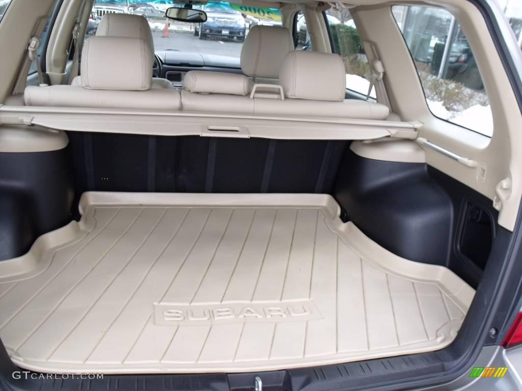 2006 Forester 2.5 X L.L.Bean Edition - Crystal Gray Metallic / Desert Beige photo #11