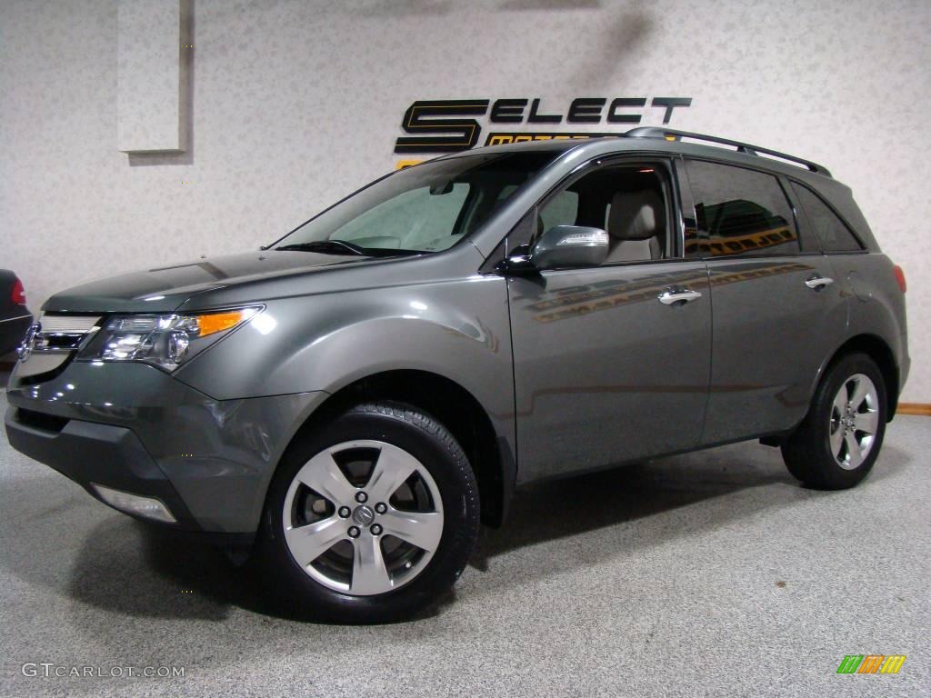 Nimbus Gray Metallic Acura MDX