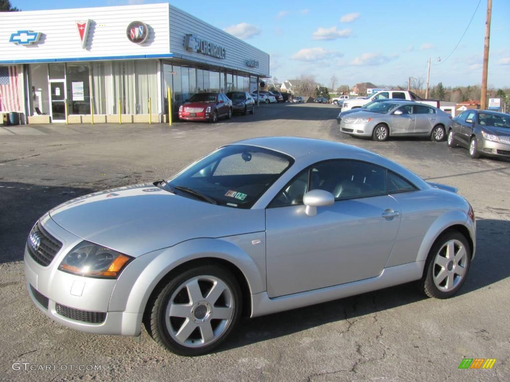 Lake Silver Metallic 2002 Audi TT 1.8T quattro Coupe Exterior Photo #23194161
