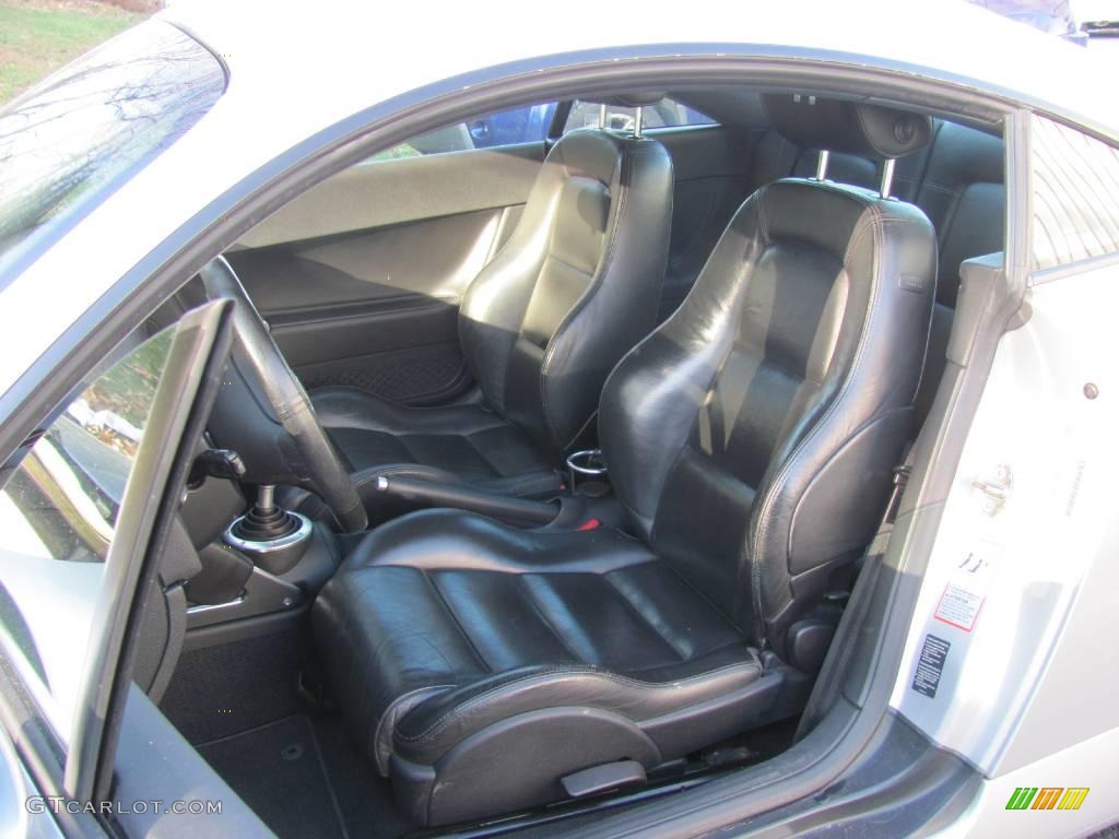 Ebony Interior 2002 Audi TT 1.8T quattro Coupe Photo #23194285