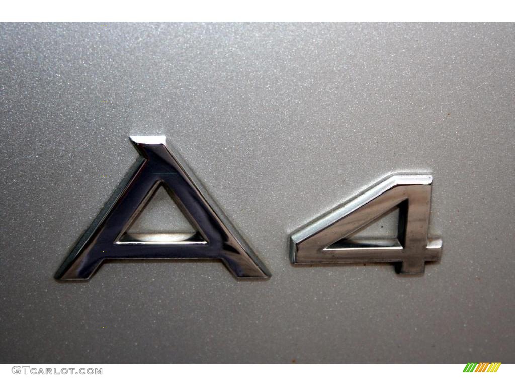 2004 A4 1.8T Sedan - Light Silver Metallic / Platinum photo #27