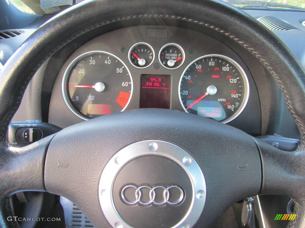 2002 Audi TT 1.8T quattro Coupe Gauges Photo #23194989