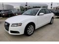 Ibis White - A4 2.0T Sedan Photo No. 2