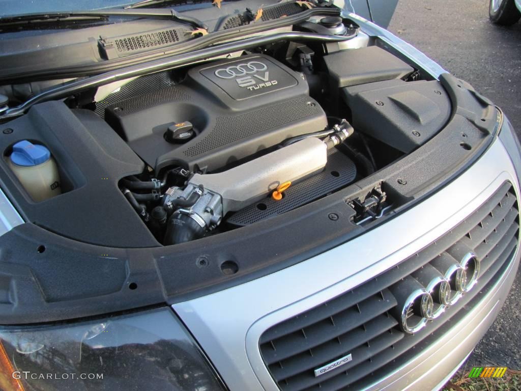 2002 Audi TT 1.8T quattro Coupe 1.8 Liter Turbocharged DOHC 20-Valve 4 Cylinder Engine Photo #23195801