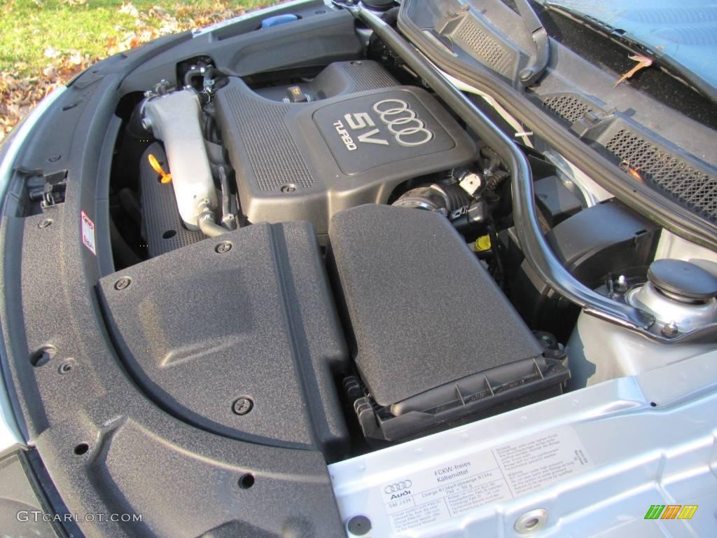 2002 Audi TT 1.8T quattro Coupe 1.8 Liter Turbocharged DOHC 20-Valve 4 Cylinder Engine Photo #23195845