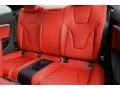 Magma Red Silk Nappa Leather 2010 Audi S5 4.2 FSI quattro Coupe Interior Color