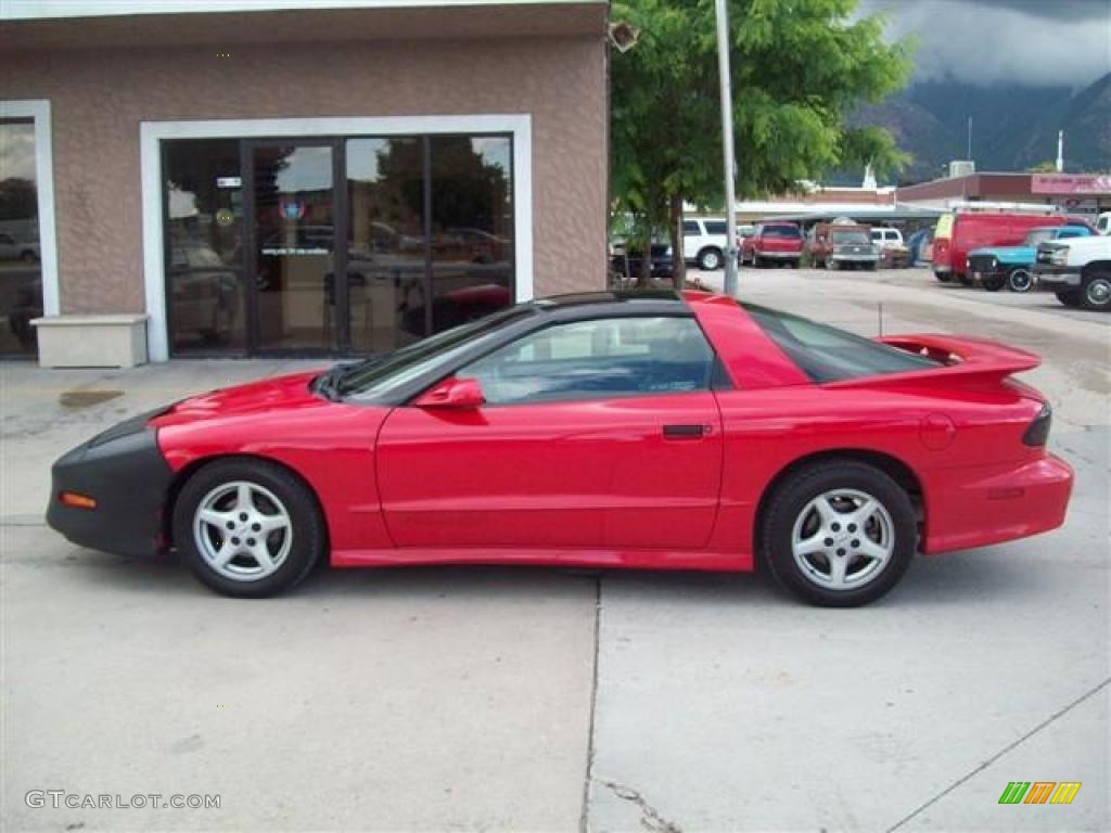 1997 Firebird Trans Am Coupe - Bright Red / Dark Pewter photo #1
