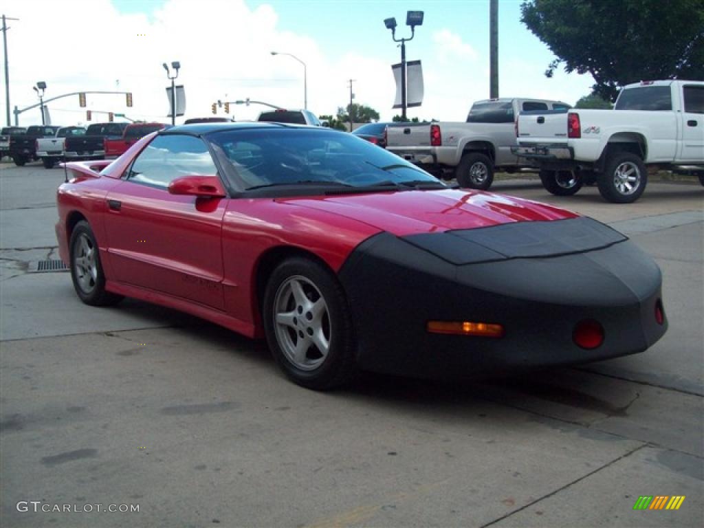 1997 Firebird Trans Am Coupe - Bright Red / Dark Pewter photo #4