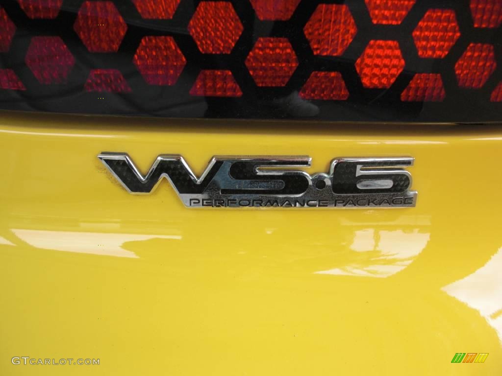2002 Firebird Trans Am WS-6 Convertible - Collector Edition Yellow / Ebony Black photo #5