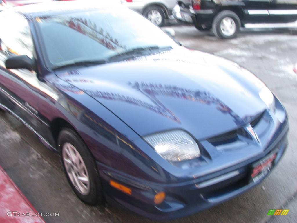 2002 Sunfire SE Coupe - Indigo Blue Metallic / Graphite photo #4