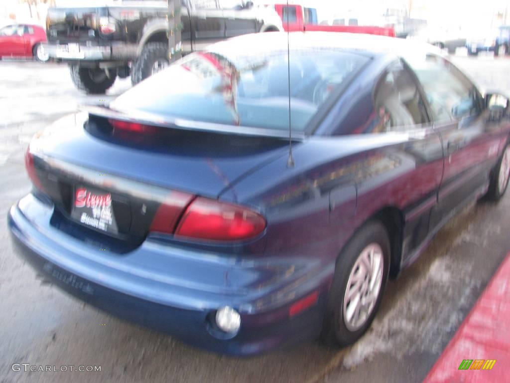 2002 Sunfire SE Coupe - Indigo Blue Metallic / Graphite photo #9