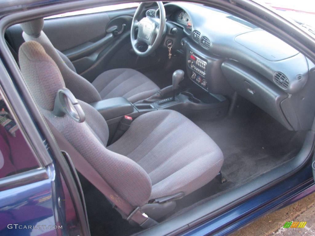2002 Sunfire SE Coupe - Indigo Blue Metallic / Graphite photo #23