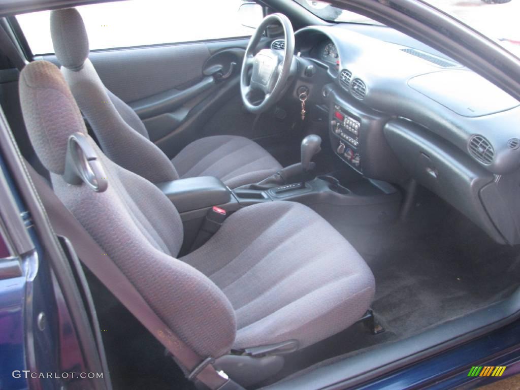 2002 Sunfire SE Coupe - Indigo Blue Metallic / Graphite photo #24