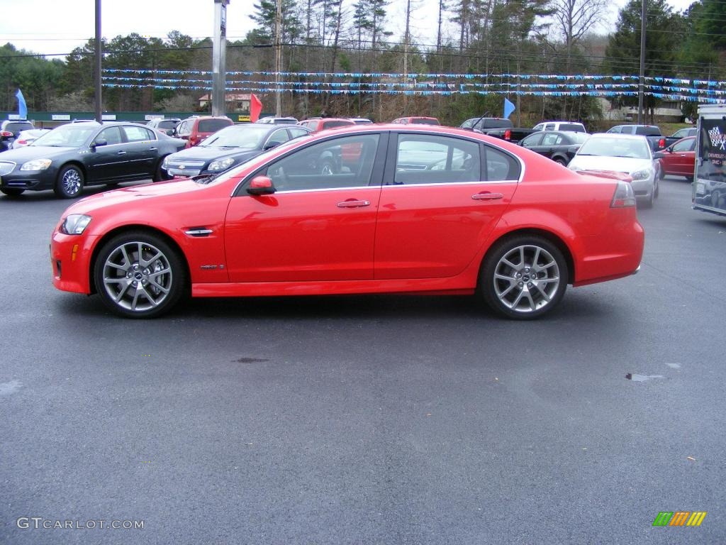 Liquid Red 2009 Pontiac G8 GXP Exterior Photo #23198462