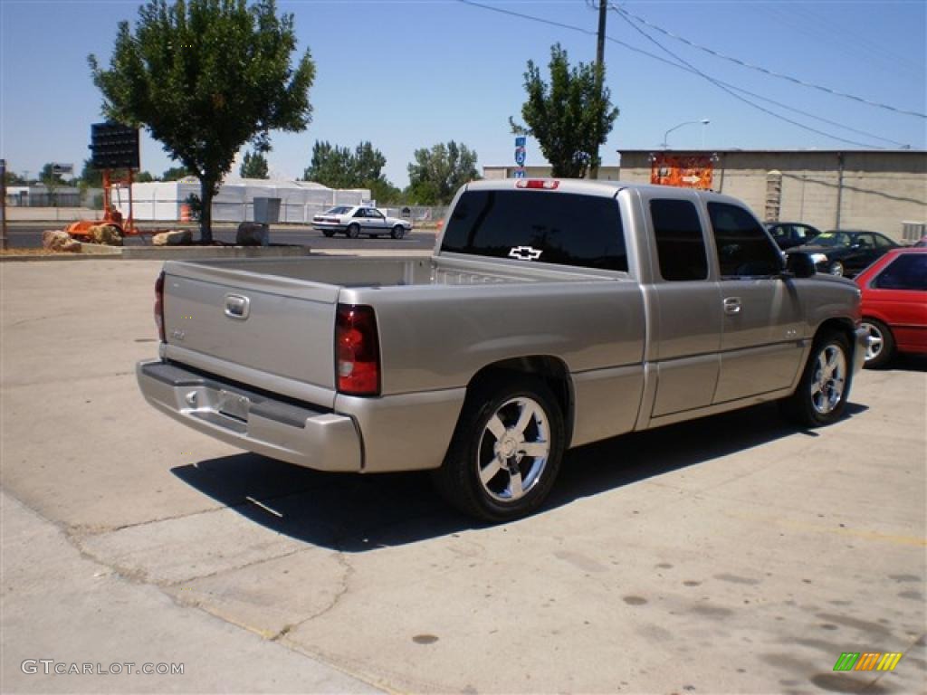 2005 Silverado 1500 SS Extended Cab 4x4 - Silver Birch Metallic / Dark Charcoal photo #6