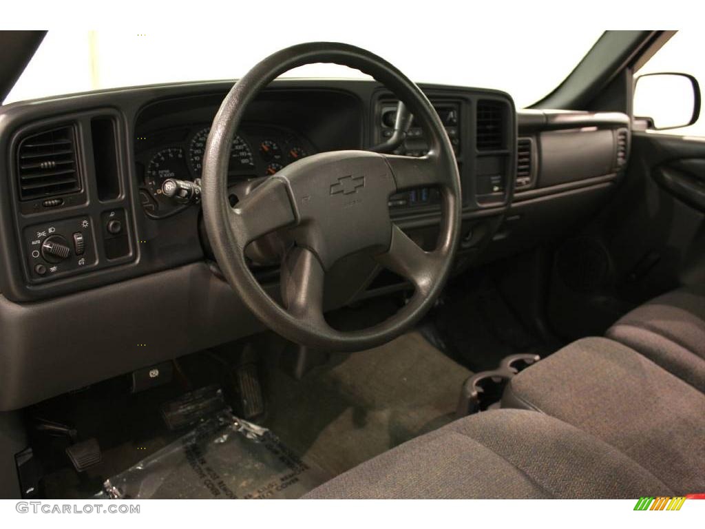 2004 Silverado 1500 Regular Cab - Silver Birch Metallic / Dark Charcoal photo #6