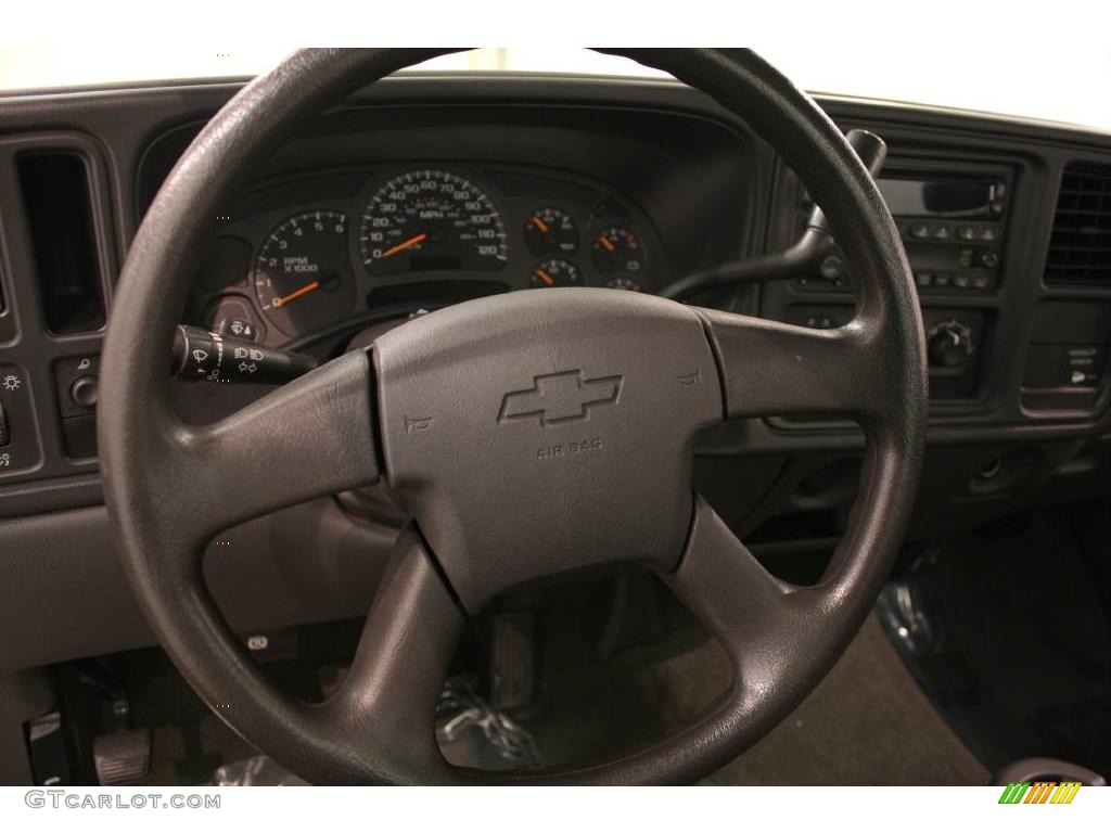 2004 Silverado 1500 Regular Cab - Silver Birch Metallic / Dark Charcoal photo #7