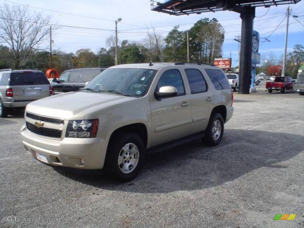 2008 Tahoe LT - Gold Mist Metallic / Ebony photo #1