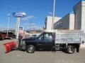 2008 Dark Blue Metallic Chevrolet Silverado 3500HD Regular Cab 4x4 Chassis Dump Truck  photo #12