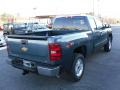 2010 Blue Granite Metallic Chevrolet Silverado 1500 LT Extended Cab  photo #4