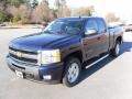 2010 Imperial Blue Metallic Chevrolet Silverado 1500 LT Extended Cab 4x4  photo #1