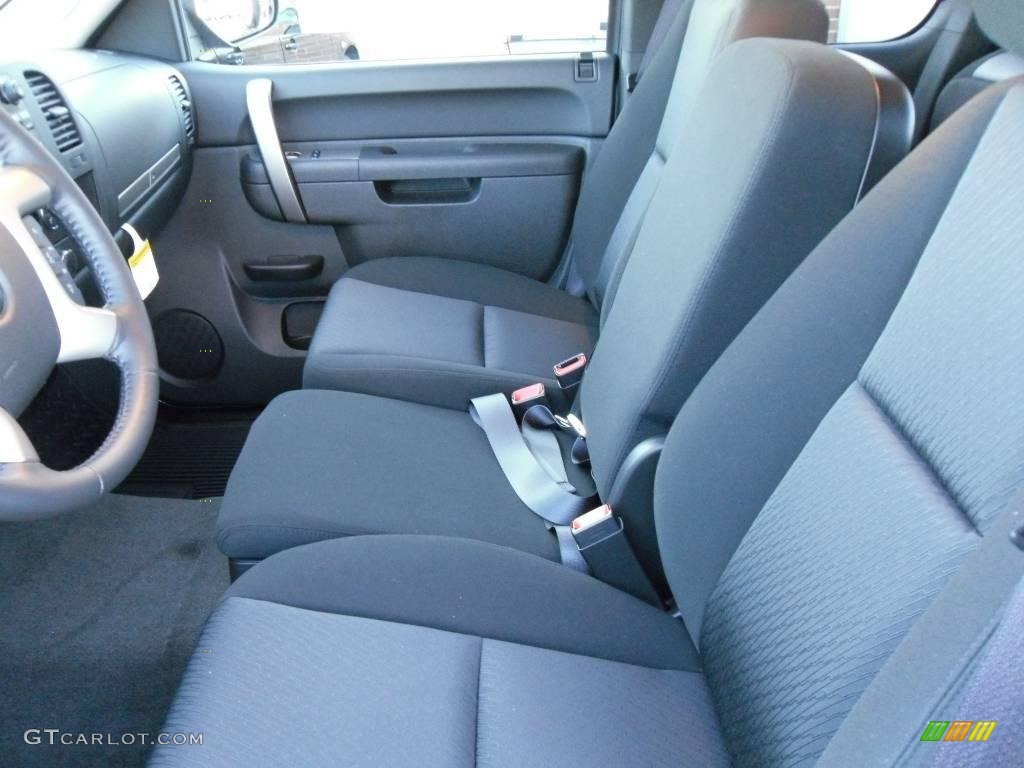 2010 Silverado 1500 LT Extended Cab - Blue Granite Metallic / Ebony photo #9